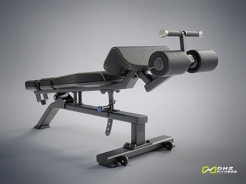 DHZ E-1037В Скамья для пресса регулируемая (Adjustable Decline Bench) — фото 4