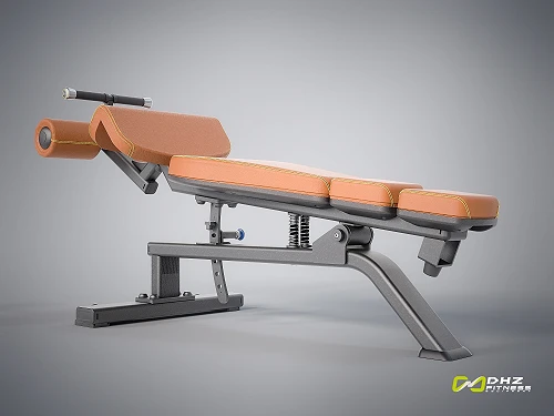 DHZ E-1037В Скамья для пресса регулируемая (Adjustable Decline Bench) — фото 7