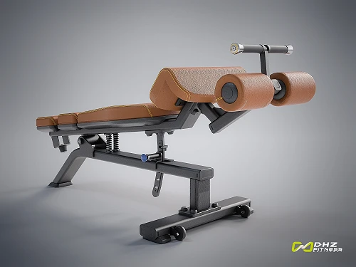 DHZ E-1037В Скамья для пресса регулируемая (Adjustable Decline Bench) — фото 8