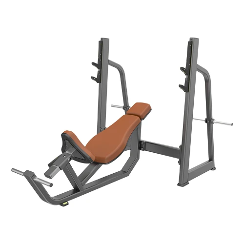 DHZ E-1042В Скамья-стойка для жима под углом вверх (Olympic Bench Incline)