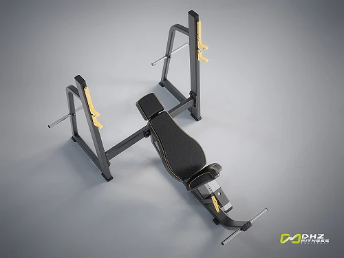 DHZ E-1042В Скамья-стойка для жима под углом вверх (Olympic Bench Incline) — фото 6