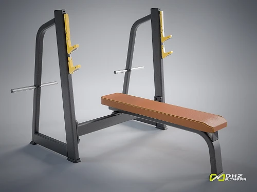 DHZ E-1043В Скамья-стойка для жима штанги лежа (Olympic Bench) — фото 5