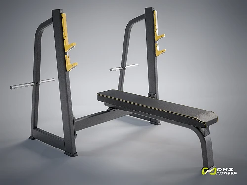DHZ E-1043В Скамья-стойка для жима штанги лежа (Olympic Bench) — фото 7