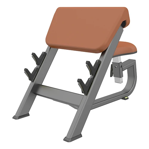 DHZ E-1044В Скамья для бицепса с сиденьем. Скамья Скотта (Seated Preacher Curl)