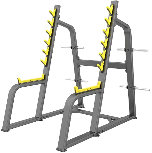 DHZ E-1050В Стойка для приседаний с ограничителями (Squat Rack) — фото 3