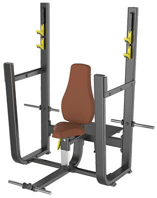 DHZ E-1051В Скамья для вертикального жима штанги (Olympic Seated Bench) — фото 2