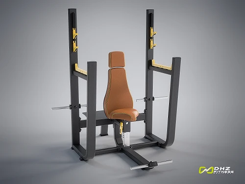 DHZ E-1051В Скамья для вертикального жима штанги (Olympic Seated Bench) — фото 4