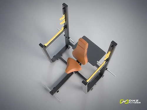 DHZ E-1051В Скамья для вертикального жима штанги (Olympic Seated Bench) — фото 6