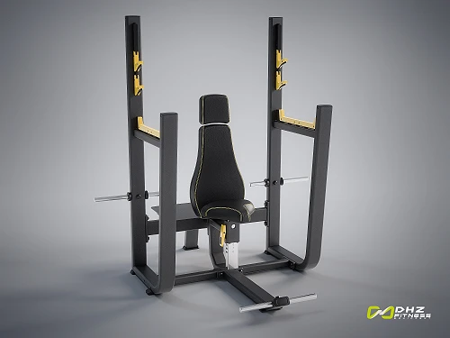 DHZ E-1051В Скамья для вертикального жима штанги (Olympic Seated Bench) — фото 7