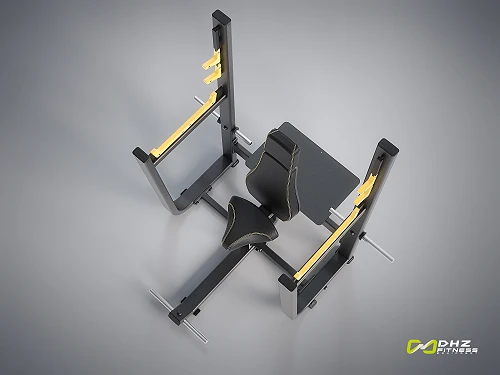 DHZ E-1051В Скамья для вертикального жима штанги (Olympic Seated Bench) — фото 9