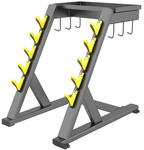 DHZ E-1053В Стойка для штанг и аксессуаров (Handle Rack) — фото 2
