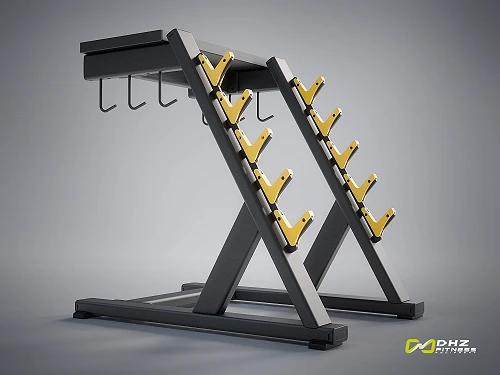 DHZ E-1053В Стойка для штанг и аксессуаров (Handle Rack) — фото 5