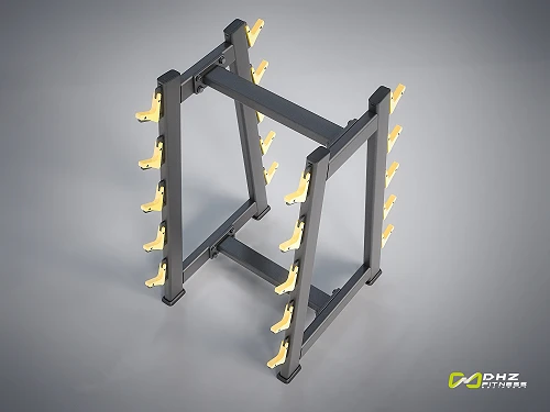 DHZ E-1055В Стойка для штанг 10 шт ( Barbell Rack) — фото 3