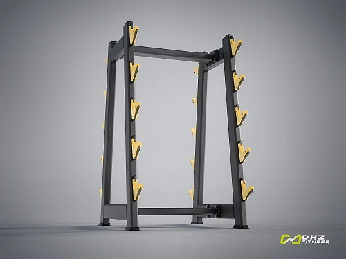 DHZ E-1055В Стойка для штанг 10 шт ( Barbell Rack) — фото 4