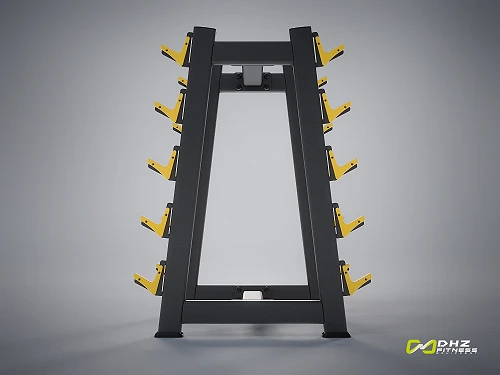 DHZ E-1055В Стойка для штанг 10 шт ( Barbell Rack) — фото 5