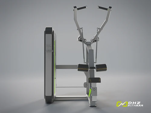 DHZ A-3035 Тяга сверху (вертикальный блок)Pulldown. Стек 109 кг. — фото 5