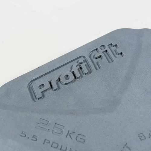 Штанга для аэробики и комплект дисков Прогресс (серая, 1,25-2,5-5 кг) PROFI-FIT — фото 13