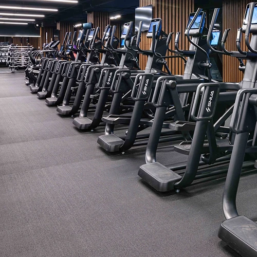 Напольное рулонное резиновое покрытие 6 мм PROFI-FIT — фото 5