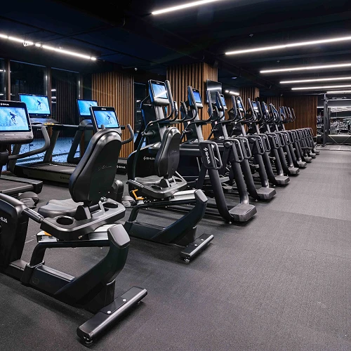 Напольное рулонное резиновое покрытие 8 мм PROFI-FIT — фото 4