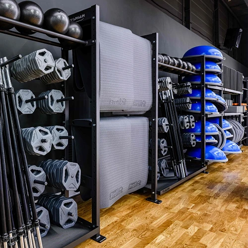 Коврик для йоги и фитнеса СТАНДАРТ (графит) 5 мм PROFI-FIT — фото 9