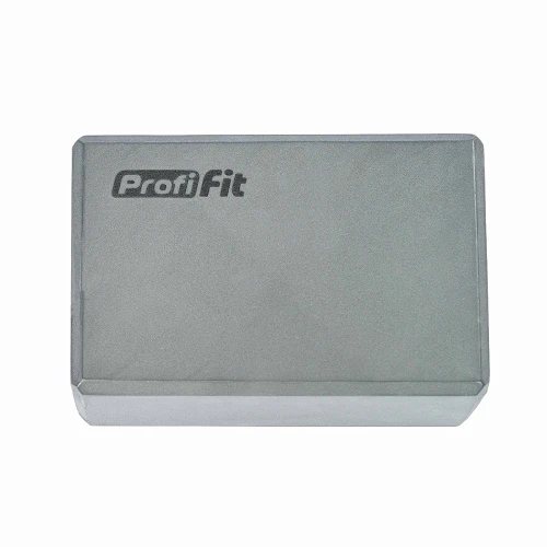 Блок для йоги (серый) PROFI-FIT