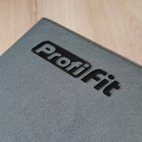 Блок для йоги (серый) PROFI-FIT — фото 3