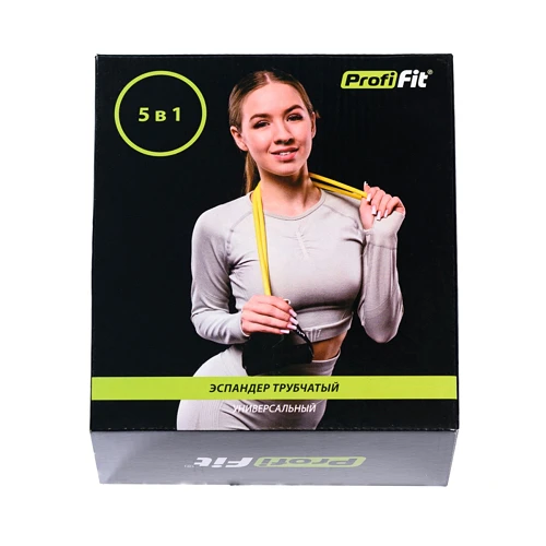 Эспандер трубчатый универсальный 5 в 1 PROFI-FIT — фото 3