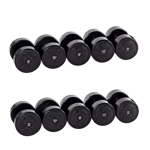 Гантельный ряд силовой (шаг 2,5 кг, 5 пар) PROFI-FIT 40-50 кг