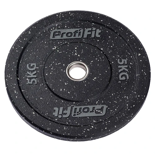 Диск для штанги (резиновая крошка) D51 мм PROFI-FIT 5 кг