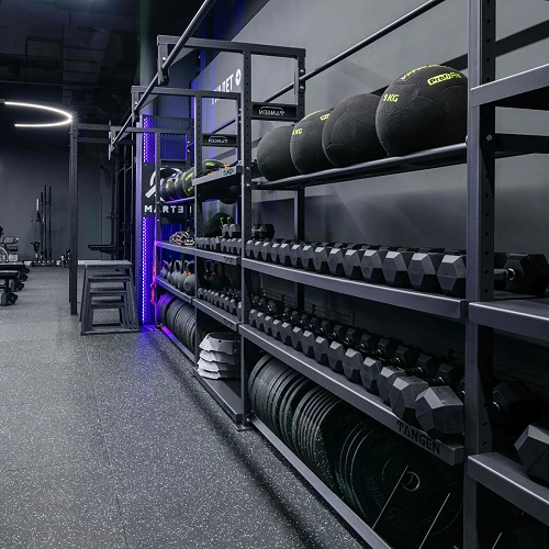 Гантель гексагональная обрезиненная PROFI-FIT  1 кг — фото 5