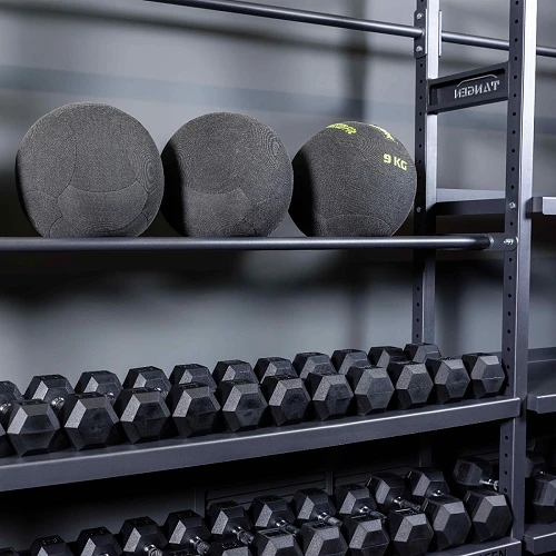 Гантель гексагональная обрезиненная PROFI-FIT 10 кг — фото 5
