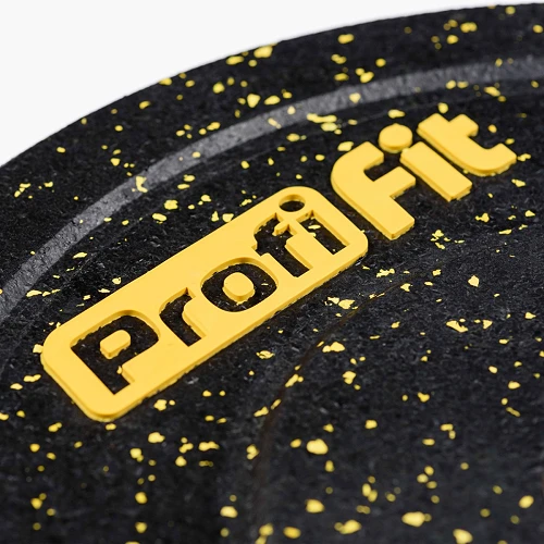 Диск для штанги (резиновая крошка) D51 мм PROFI-FIT 15 кг — фото 3