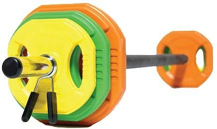 Штанга для аэробики и комплект дисков (1,25-2,5-5 кг) PROFI-FIT — фото 2
