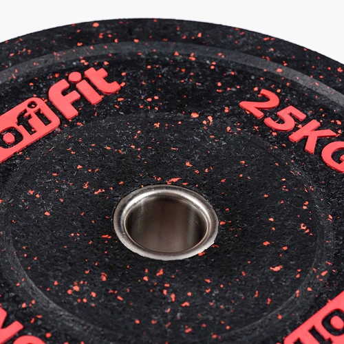 Диск для штанги (резиновая крошка) D51 мм PROFI-FIT 25 кг — фото 2