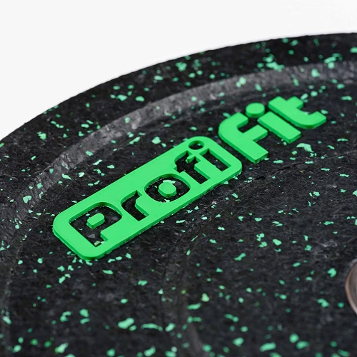 Диск для штанги (резиновая крошка) D51 мм PROFI-FIT 10 кг — фото 5