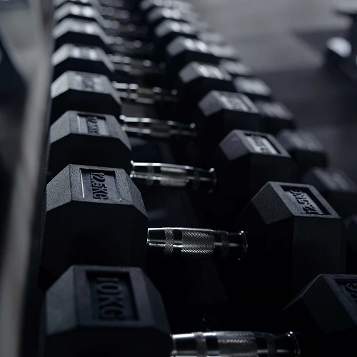 Гантель гексагональная обрезиненная PROFI-FIT 15 кг — фото 4