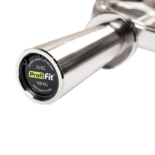Гриф с вращающимися ручками (замки-пружины) D50 мм PROFI-FIT — фото 2