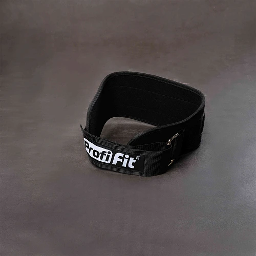 Пояс для тяжелой атлетики (текстиль, размер L) PROFI-FIT — фото 2