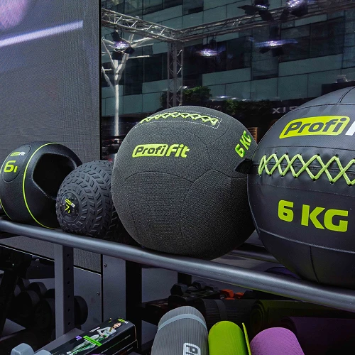 Медицинбол набивной PROFI-FIT 6 кг — фото 8