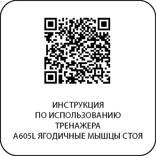 DHZ A605L Ягодичные мышцы стоя — фото 17