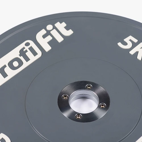 Диск профессиональный обрезиненный (цветной) D51 мм PROFI-FIT 5 кг — фото 2